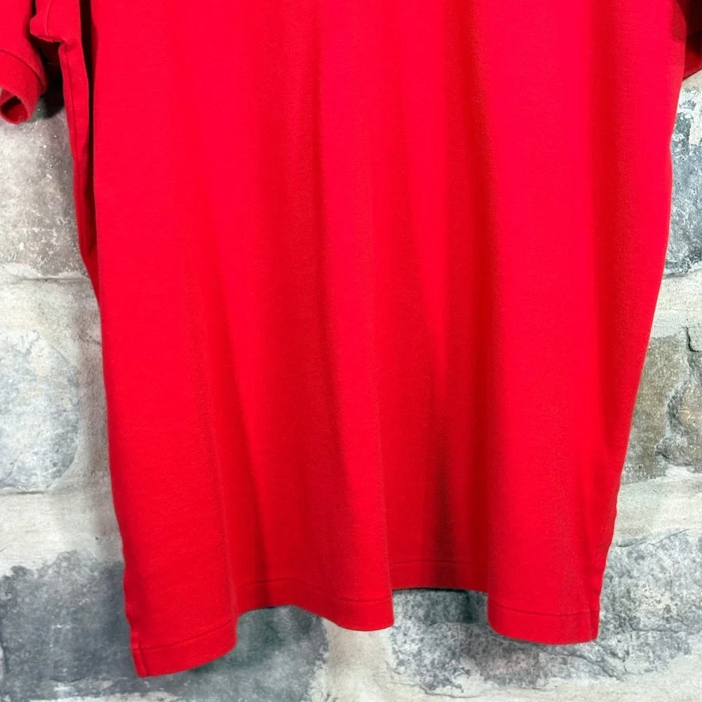 VTG Polo Ralph Lauren Men's XXL Red Short Sleeve Classic Fit‎ Cotton Polo Shirt